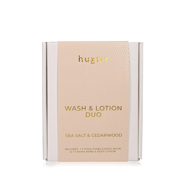 Wash & Lotion Duo | Sea Salt & Cedarwood