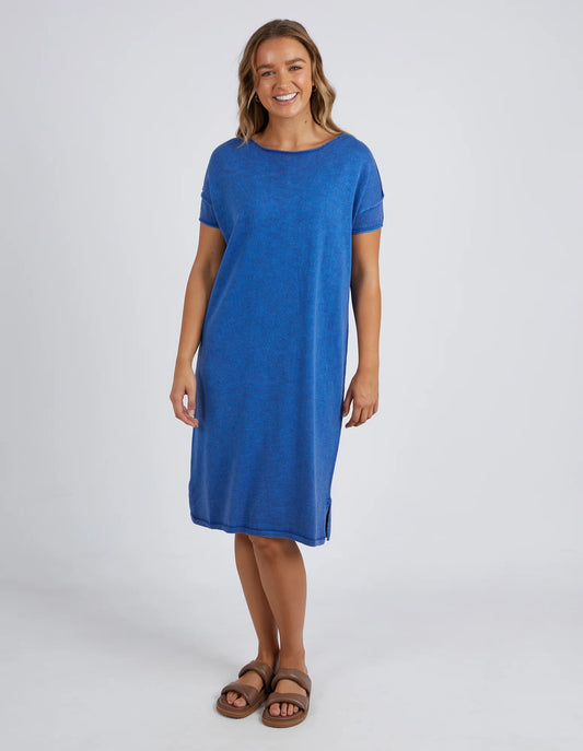 Margot Knit Dress | Turkish Blue