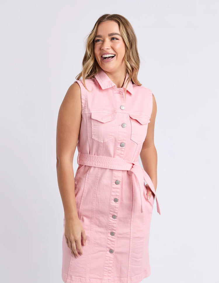 Talbert Sleeveless Dress | Pale Pink