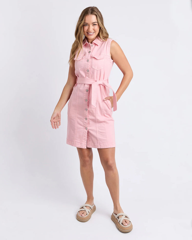 Talbert Sleeveless Dress | Pale Pink
