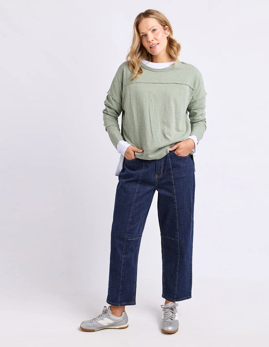 Jayne Throw On Top | Sage