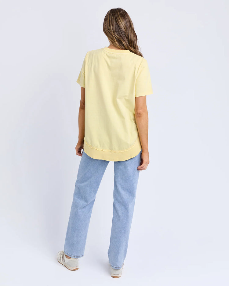 Farrah SS Tee | Lemon