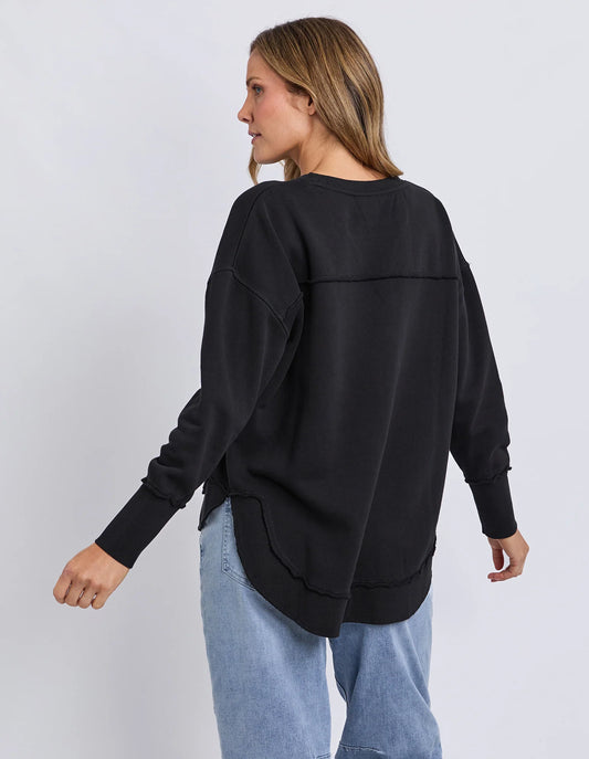 Signature Crew | Washed Black