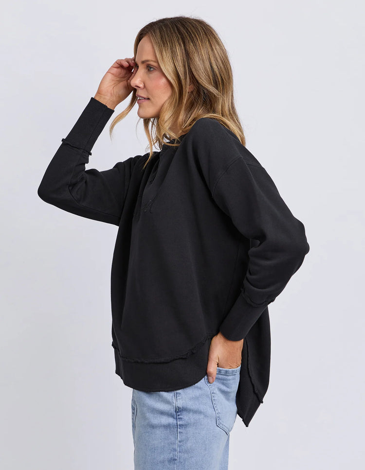 Signature Crew | Washed Black