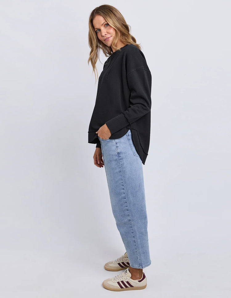 Signature Crew | Washed Black