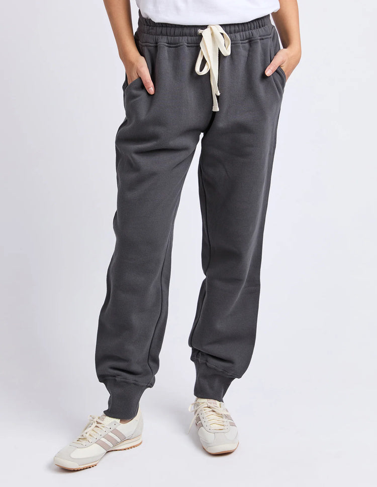 College Track Pant | Coal