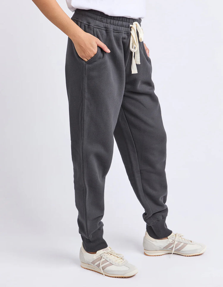 College Track Pant | Coal