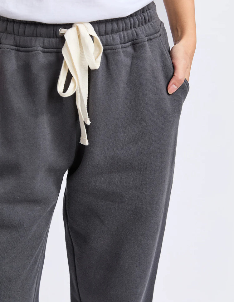College Track Pant | Coal