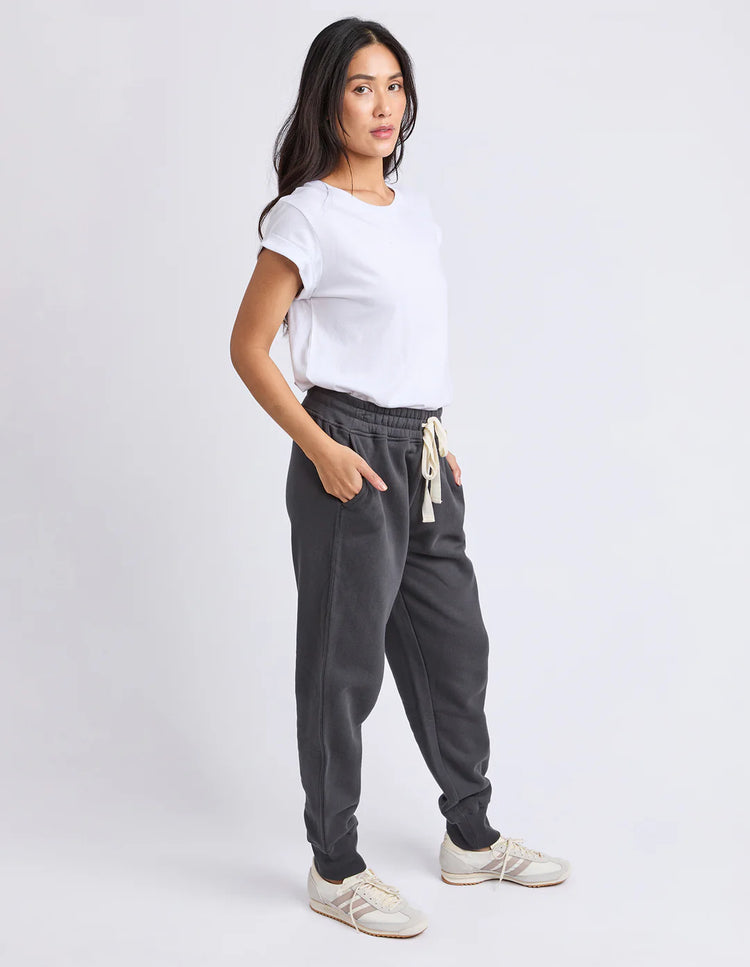 College Track Pant | Coal