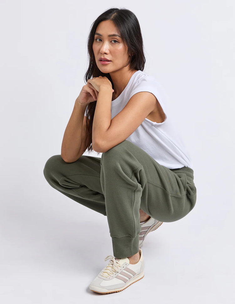 College Track Pant | Khaki