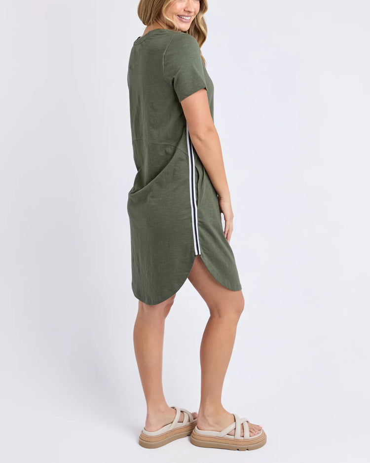 Bay Tape Dress | Khaki