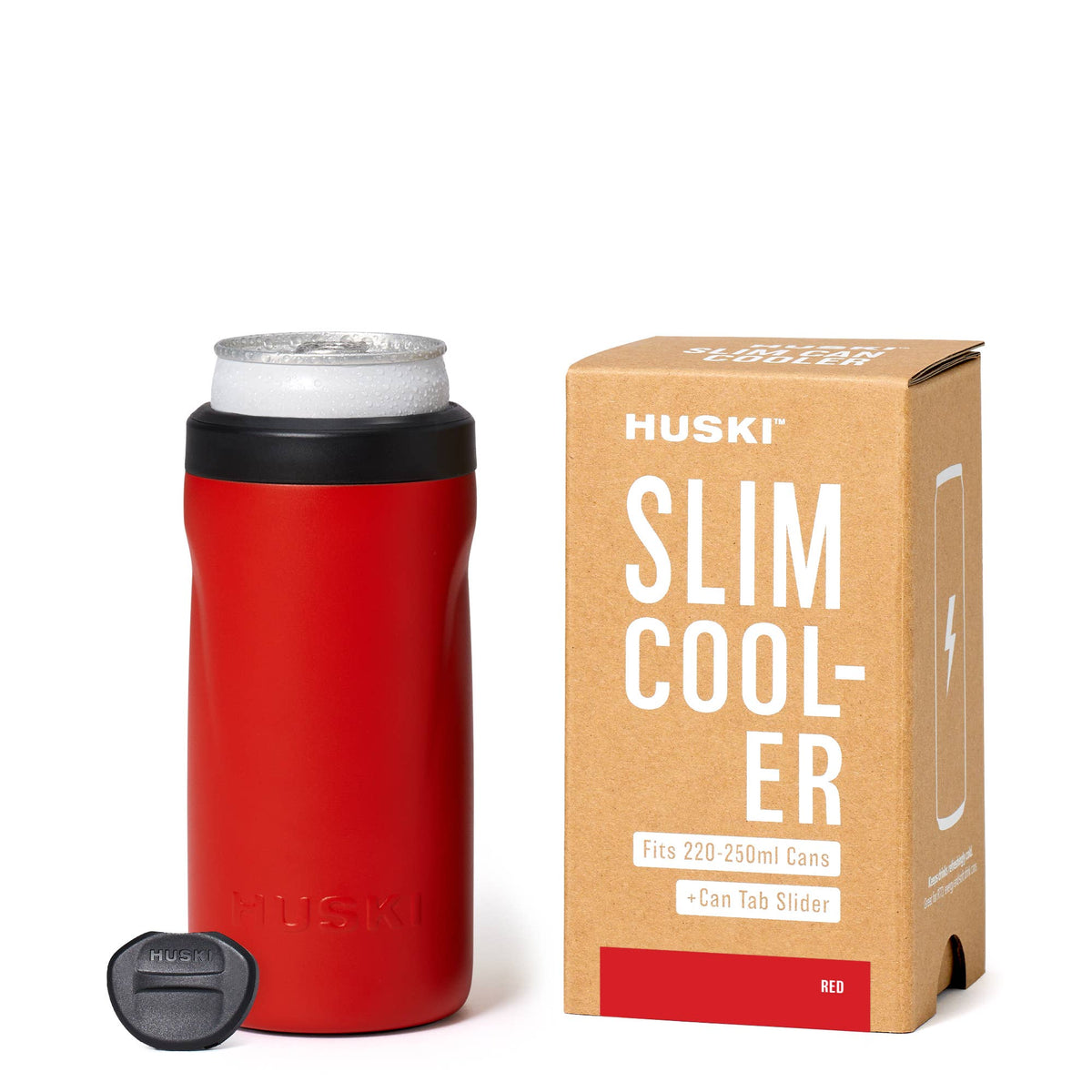 Huski Slim Can Cooler - Red (Limited Release)