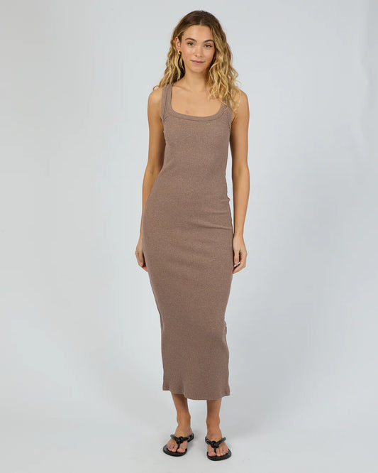 Hazel Maxi Dress | Brown