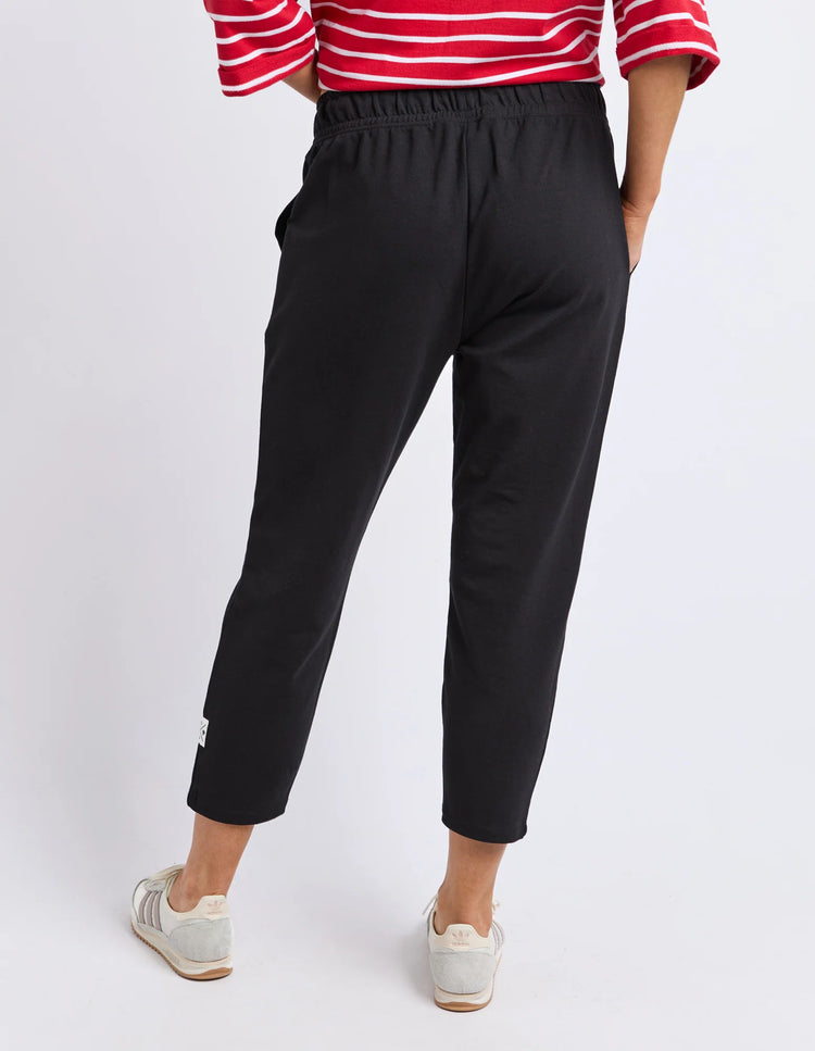 Sutton Track Pant | Black
