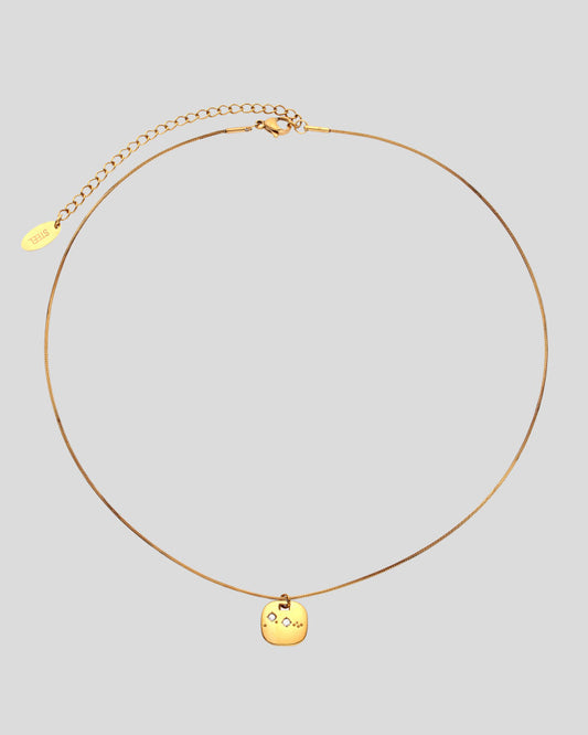 Aya Pendant Necklace | Gold