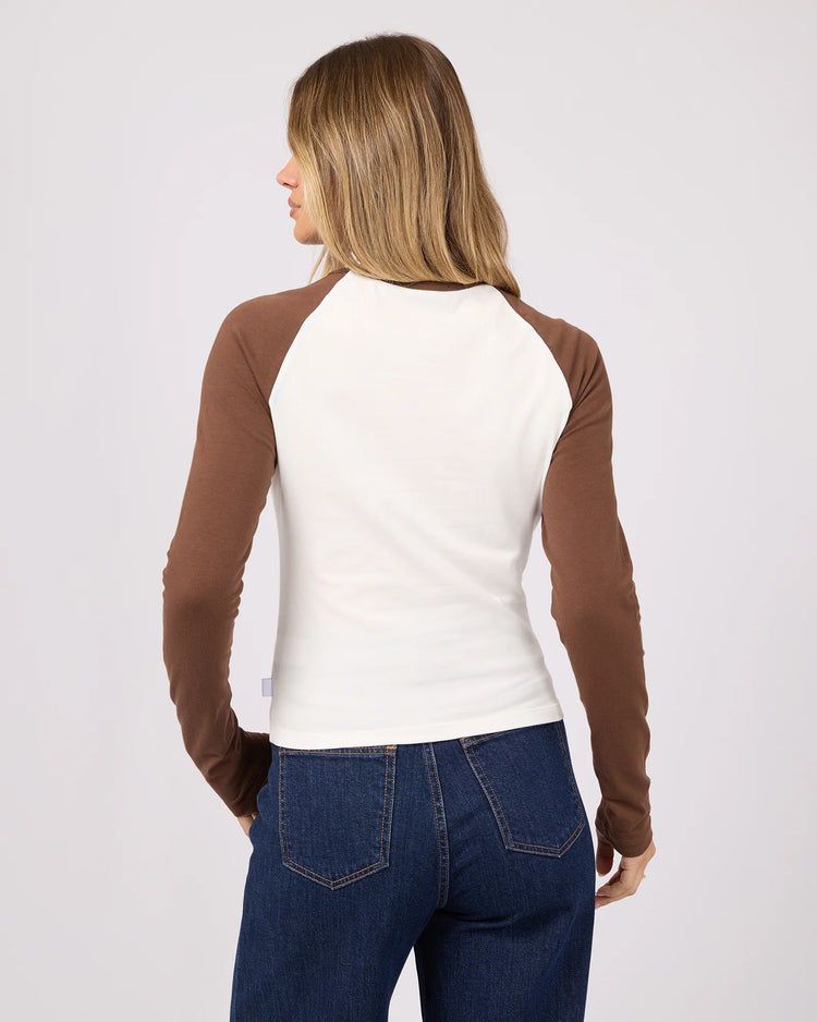 Iris Long Sleeve Raglan Tee