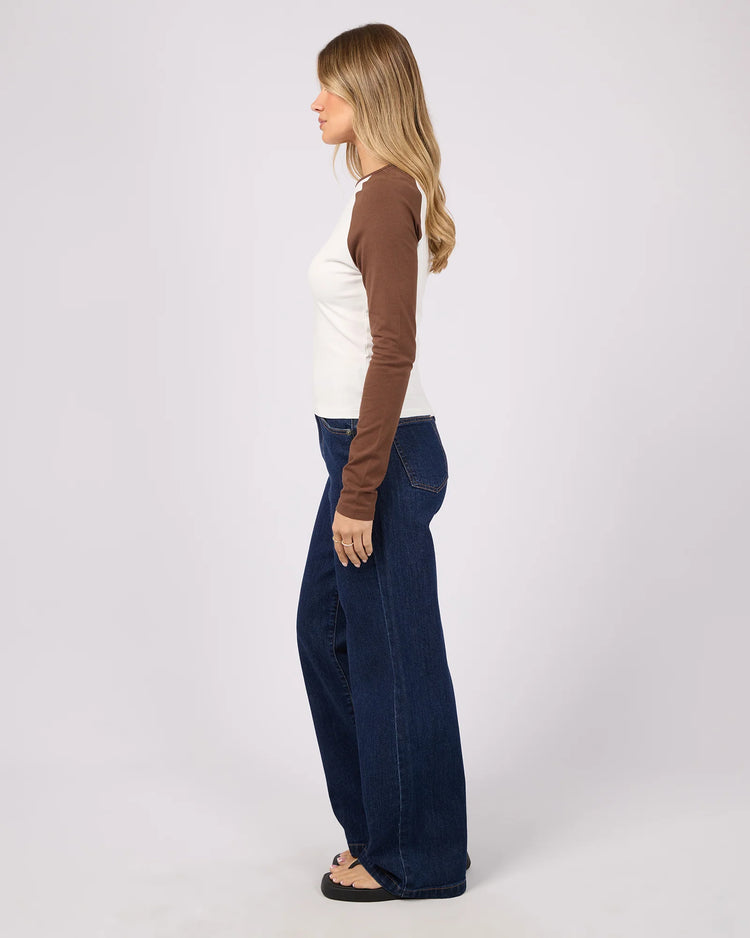 Iris Long Sleeve Raglan Tee