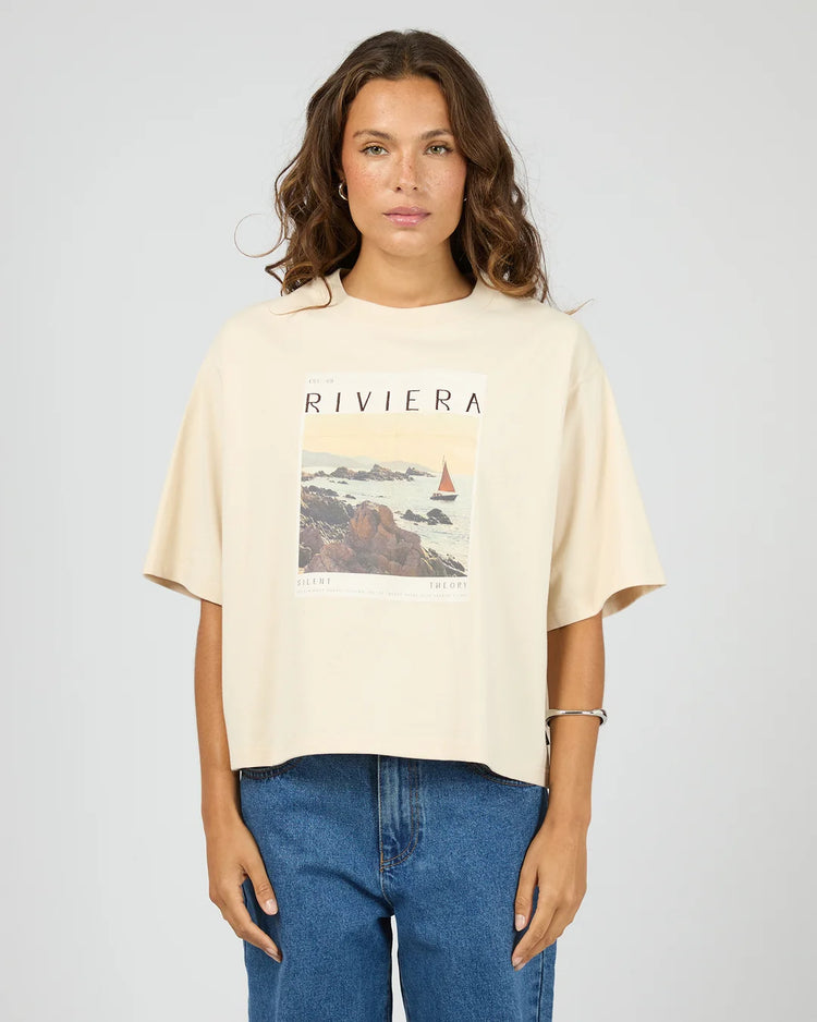 Sight See Relaxed Tee | Chalk