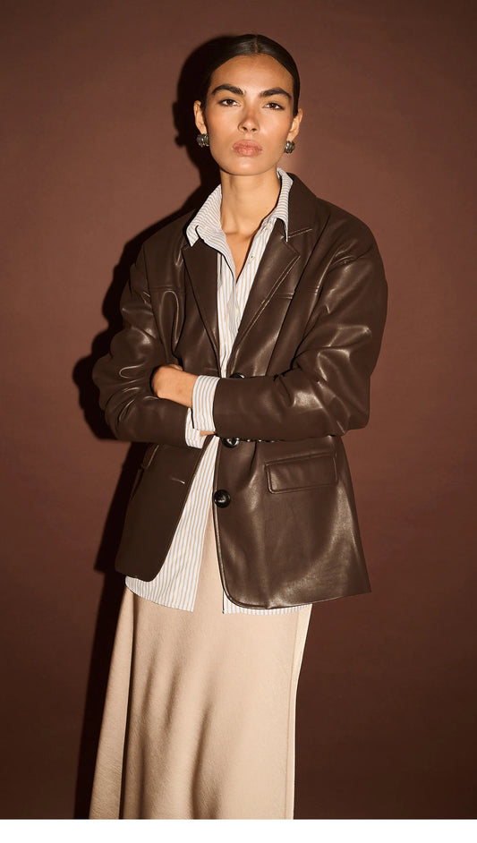 Freja Vegan Leather Jacket