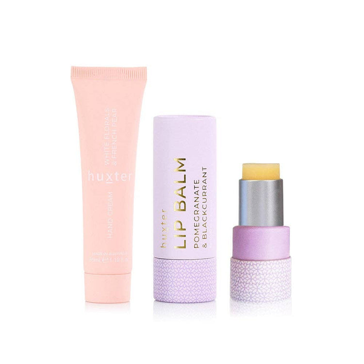 Lip & Hand Cream Duo - Limited Edition - White Florals & French Pear