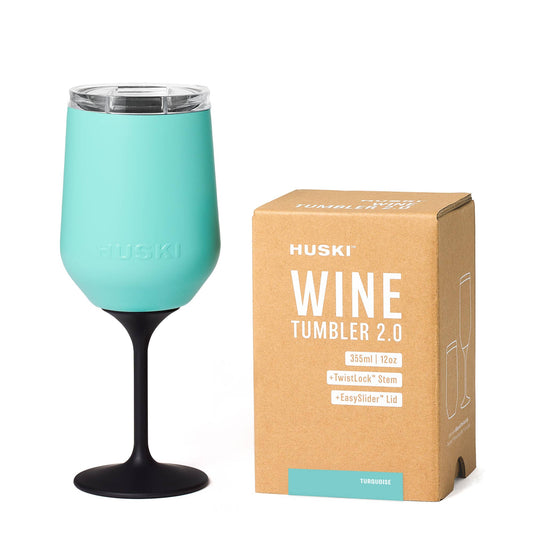 Huski Wine Tumbler 2.0 - Turquoise (Limited Release)