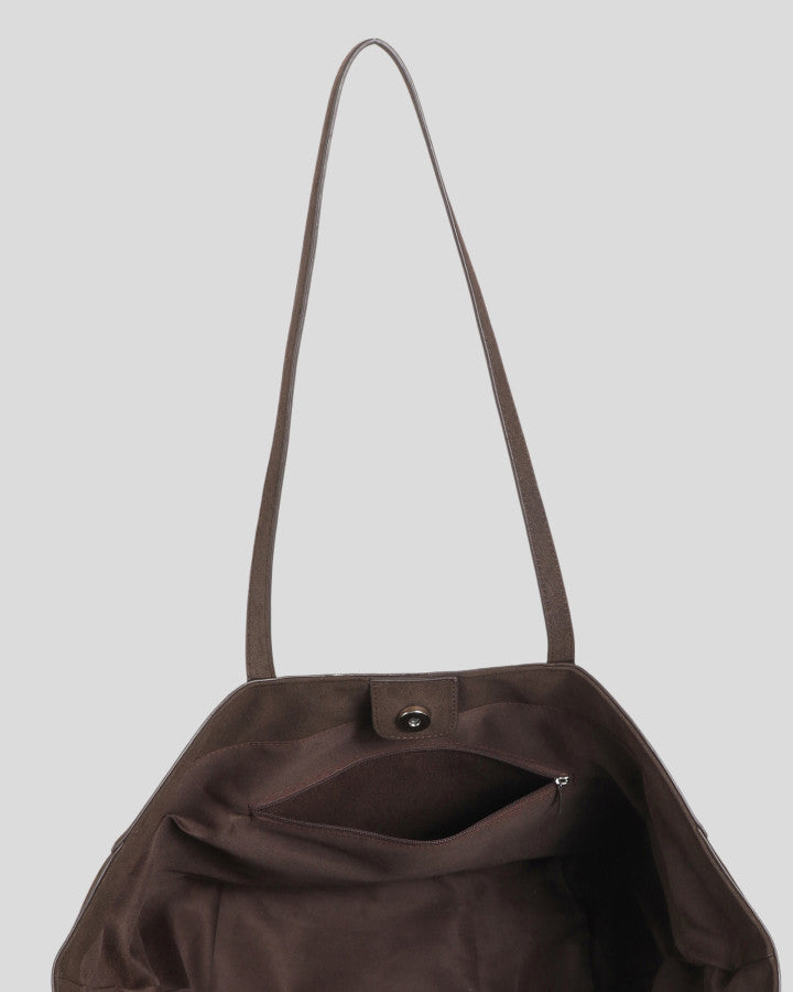 Zisa Tote Bag | Brown