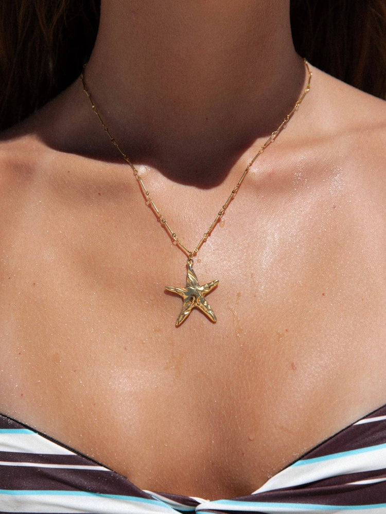 Solea Necklace in 18k Gold