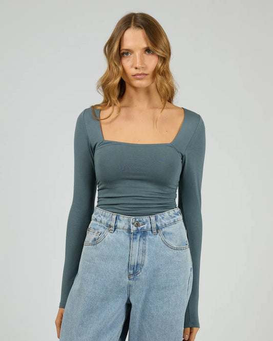 Zoe L/S Top | Ink