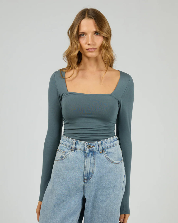 Zoe L/S Top | Ink