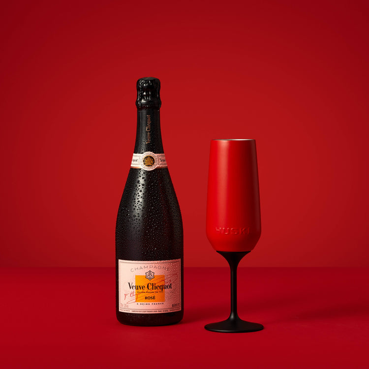 Huski Champagne Flute - Red (Limited Release)