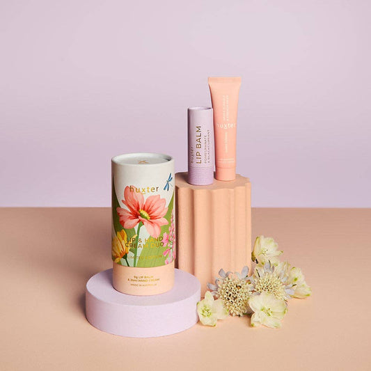 Lip & Hand Cream Duo - Limited Edition - White Florals & French Pear