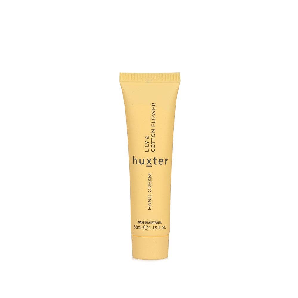 35ml Hand Cream - Lily & Cotton Flower (Yellow)