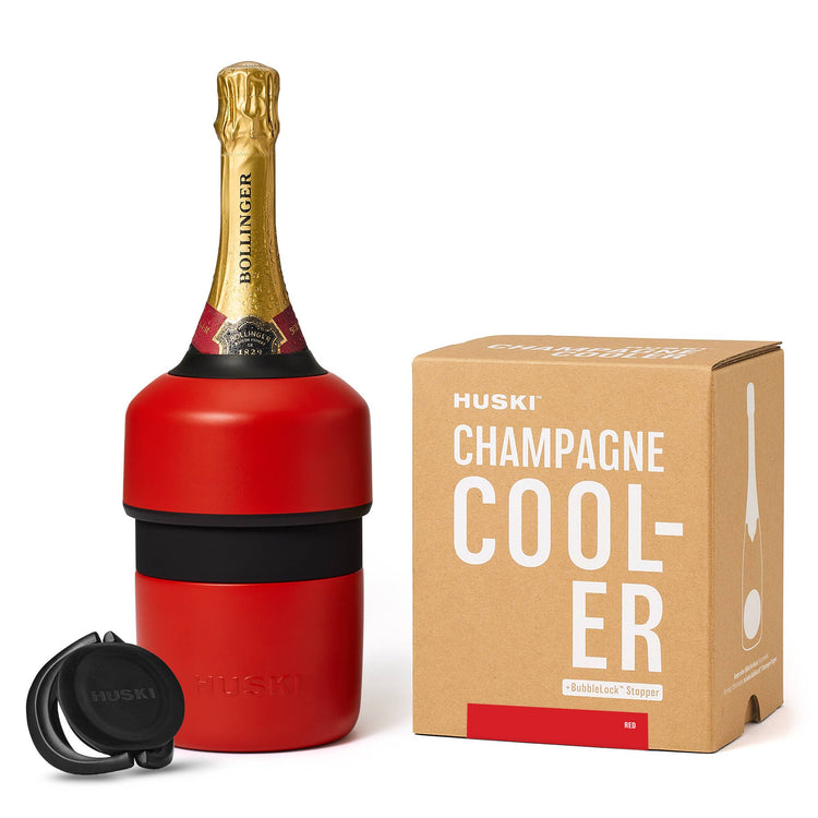 Huski Champagne Cooler - Red (Limited Release)