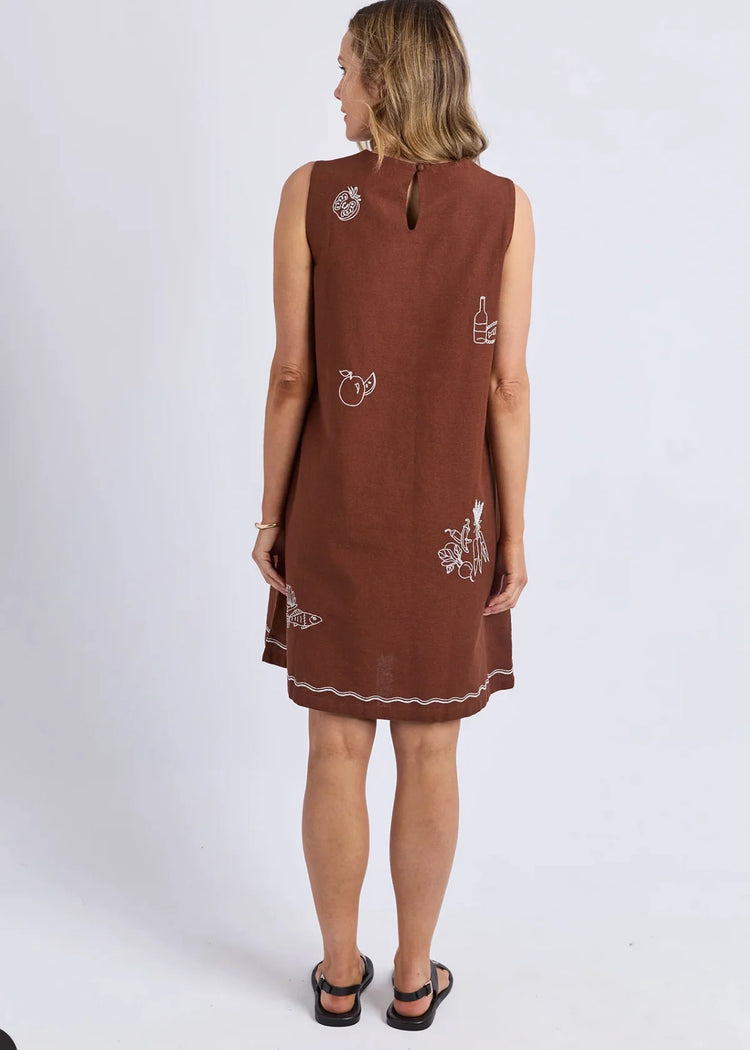 Paradise Dress | Chocolate