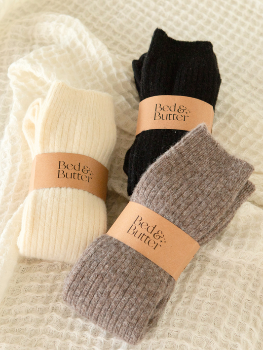 The Comfiest Socks - Light Choccy