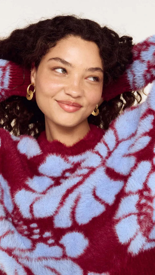 Amara Intarsia Knit