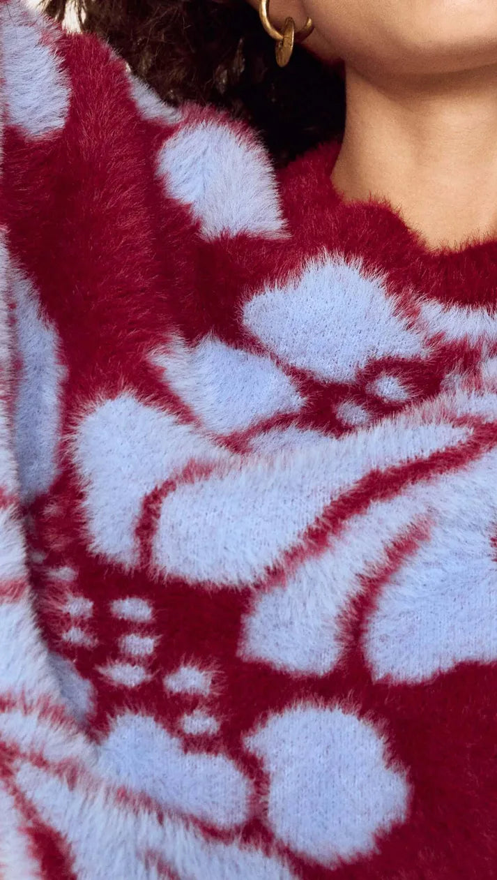 Amara Intarsia Knit