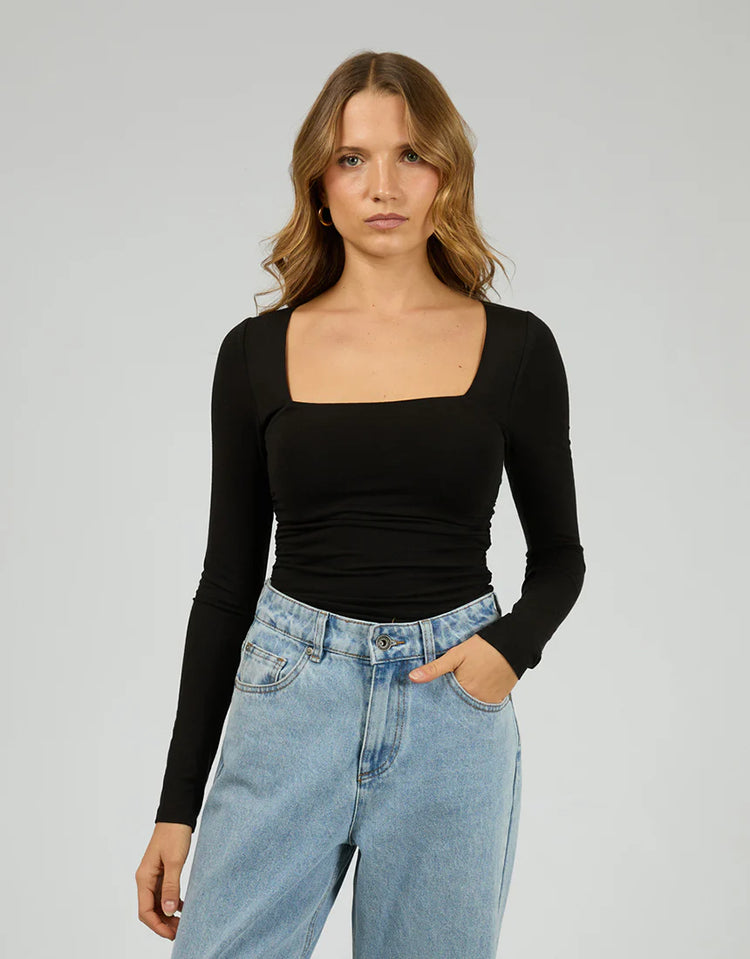 Zoe L/S Top | Black