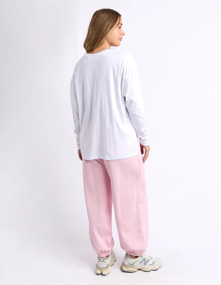 Simplified Long Sleeve Tee | White