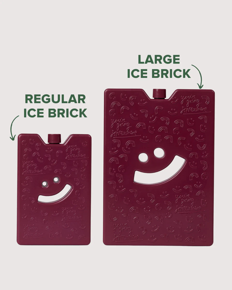Large Ice Brick | Burgundy