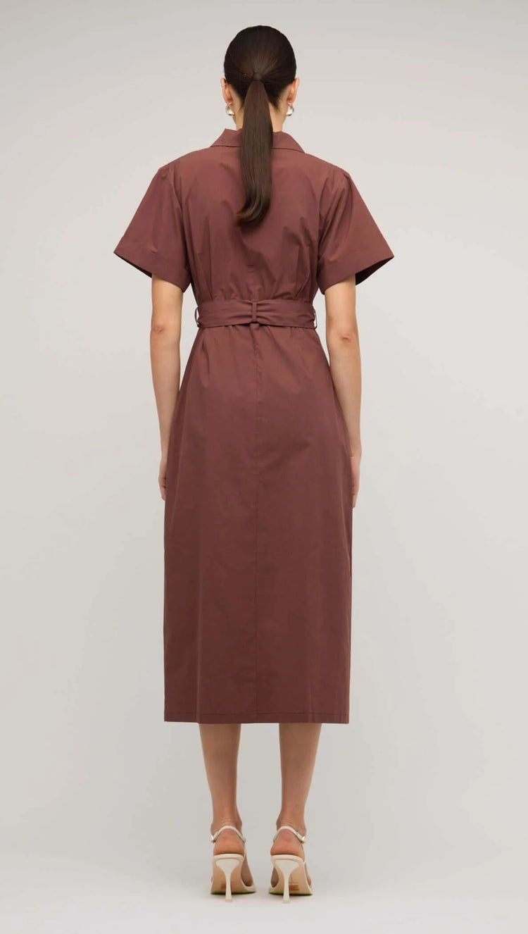 Ishtar Wrap Shirt Dress