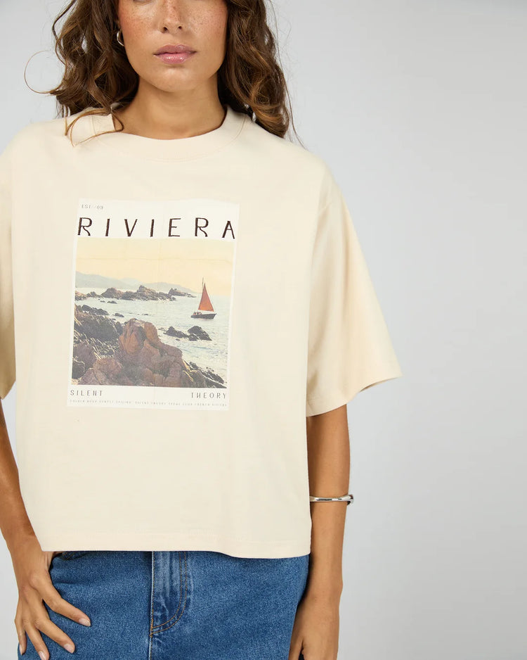 Sight See Relaxed Tee | Chalk