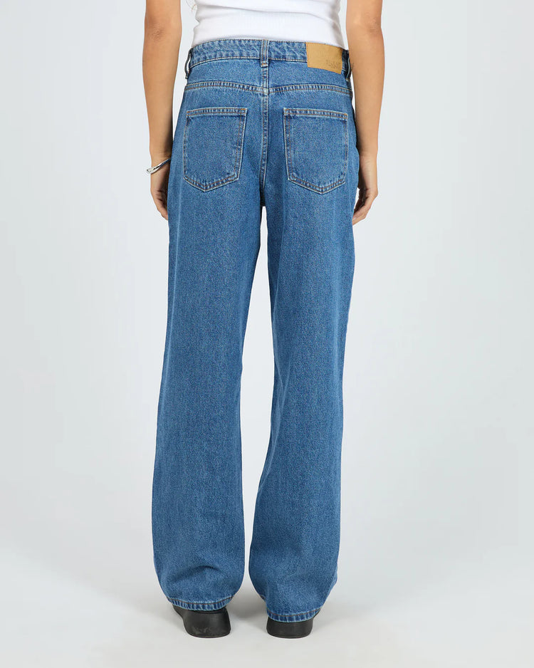 Jade Baggy Jean | Mid Blue