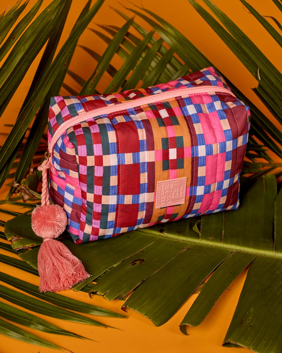 The Pom Pom Cosmetic Bag | Fiesta