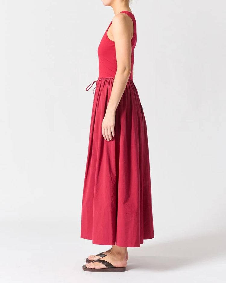 Corsica Dress | Crimson