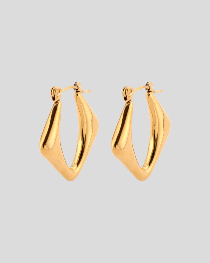 Zina Earrings | Gold