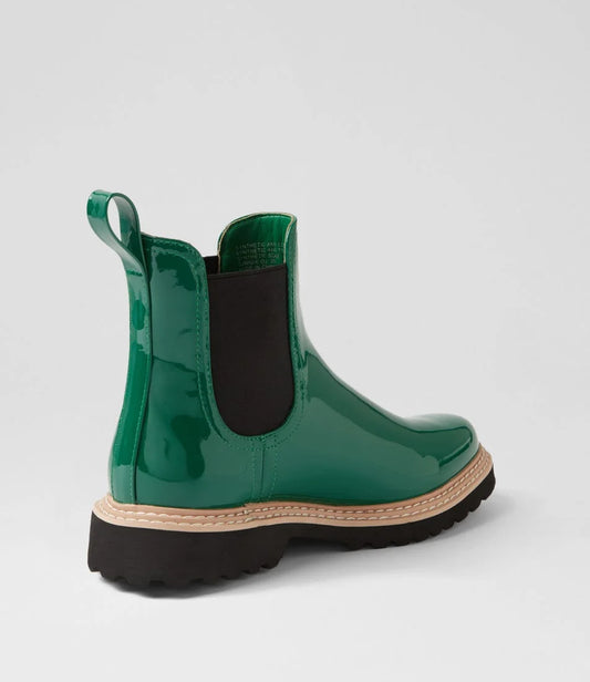 Gummie Gumboot Ankle Boots |  Emerald