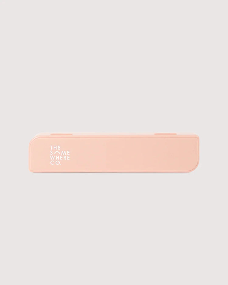 Take Me Away Cutlery Kit | Rose Gold & Powder Blue