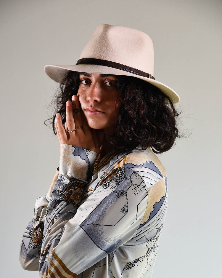 The Dingo Felt Hat | Cream