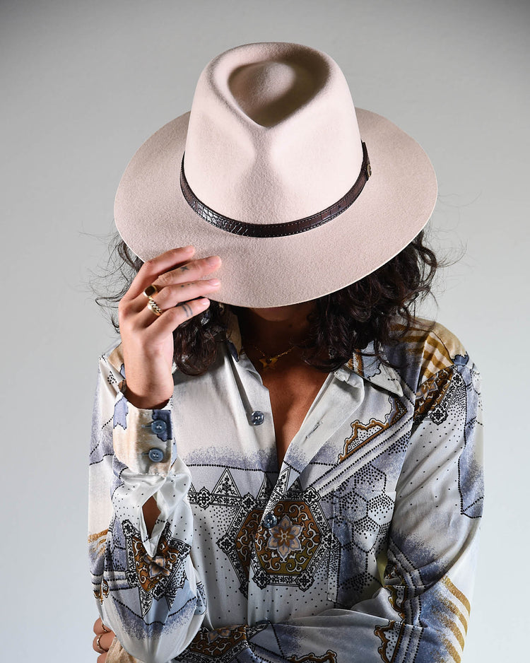 The Dingo Felt Hat | Cream